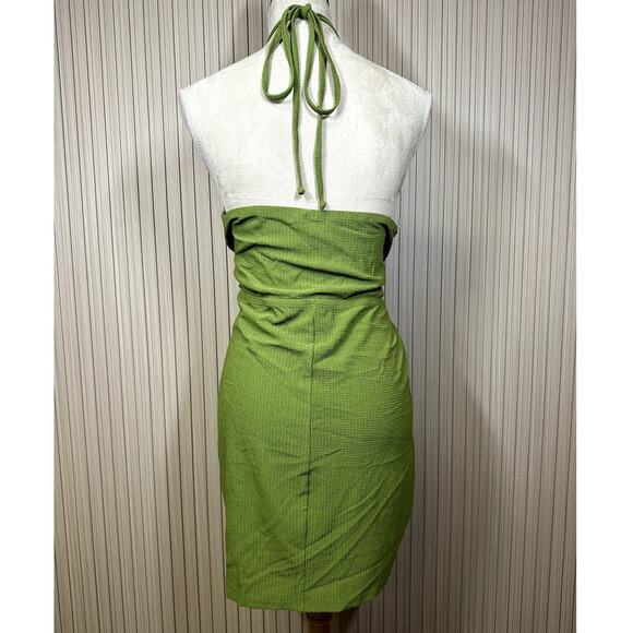 Wild Fable Responsible Style Green Halter Dress Size XL - Picture 2 of 7